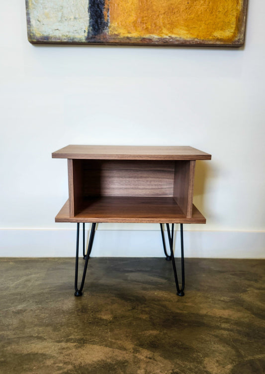 hairpin nightstand